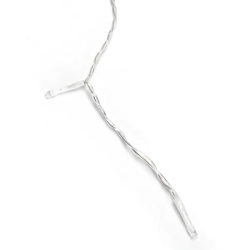 Zewnętrzne lampki choinkowe kurtyna 200LED Ciepła biel, 2x2m 10 pasków